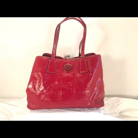 Coach Handbags - Authentic Coach Patent Leather